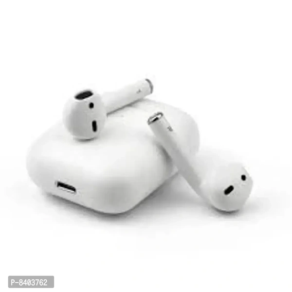 I12 Airpods 48 Hours Of Battery Backup White Airpods With Touch Controls Easy To Connect Bluetooth 5.1 With Lightning Cable