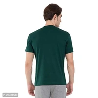 Green rounded t shirt for boys unstoppable round neck t shirt - Blue Stone, L