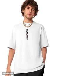 White Beague T Shirt Losse T Shirt For Boys  - White, L