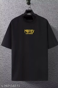 Oversize tshirt ,men's half sleeve tshirt , gym tshirt thin and super soft fabric Cotton - Xl