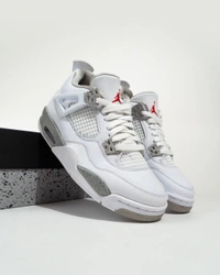 Oreo White Nike Jordan 4 Sb Edition Master Copy No Can Guess 100% Similar - White, 6