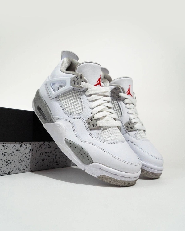 Oreo White Nike Jordan 4 Sb Edition Master Copy No Can Guess 100% Similar - White, 6