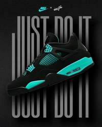 Nike Jordan 4 SB Edition Master Copy Blue Black Combo Colour  - 8