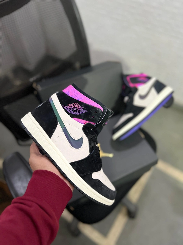 Nike Jordan Pink Purple Colour Shoes  - 6