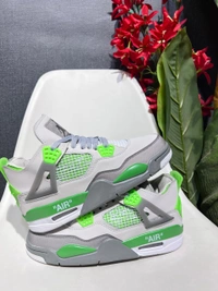 Nike Jordan Sb Edition 4 Green Funky Sneakers Shoes  - 6