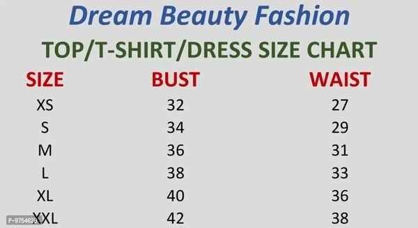 Ladies Top For Girls Polyester Fabric - Xl