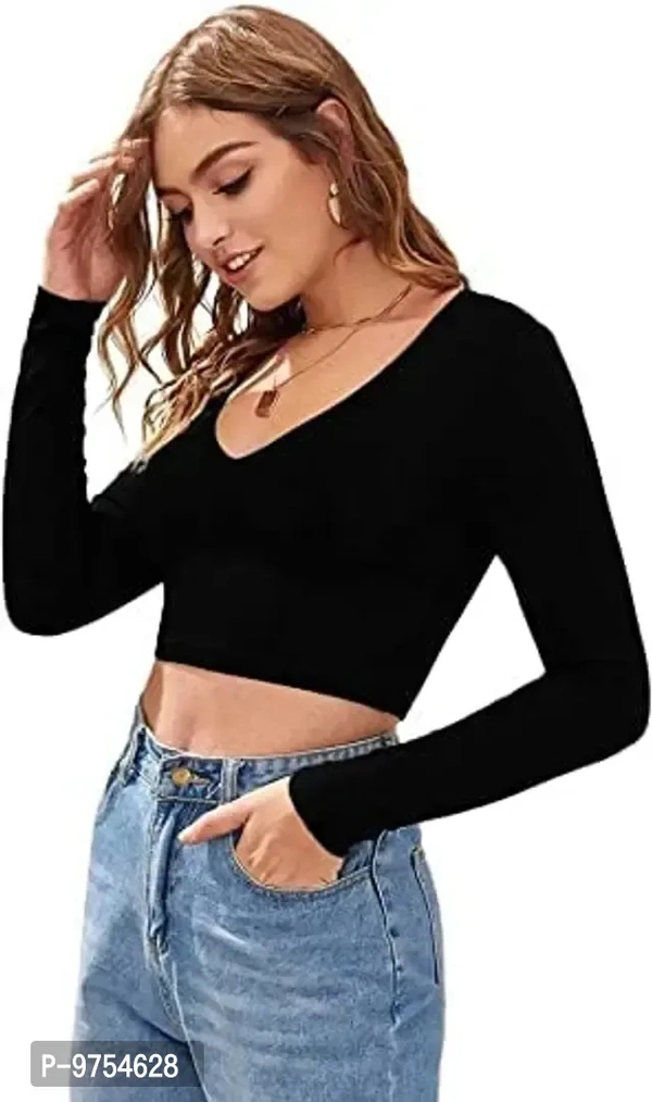 Ladies Top For Girls Polyester Fabric - Xl
