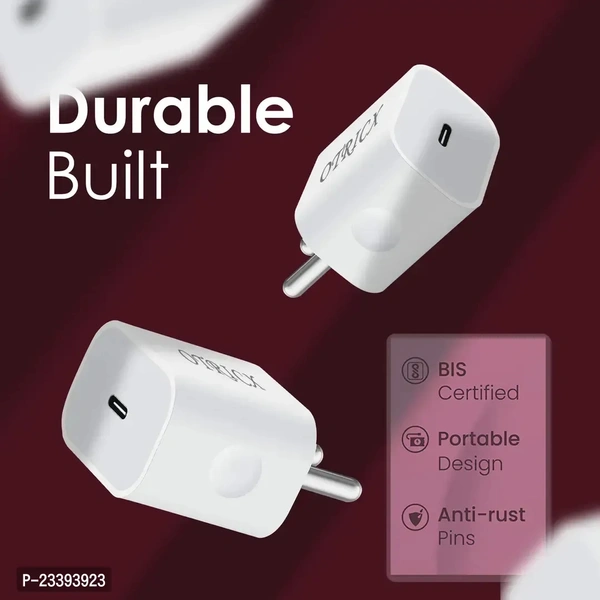 25 Watt 3 A Fast Charger Type C For Mobile 