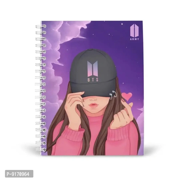BTS Girl Notebook For Girls School And College 