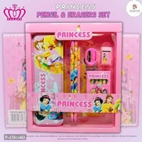 Cute Disney Princess Stationary Kit For Kids
