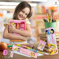 Cute Disney Princess Stationary Kit For Kids