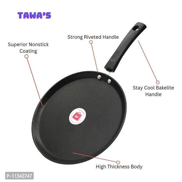 Multipurpose Frying Pan Non Sticky For Home And Kitchen Essentials 