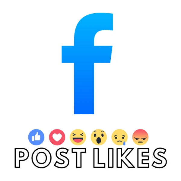 Buy Facebook post likes (React) real High quality - 1000 (React❤️)