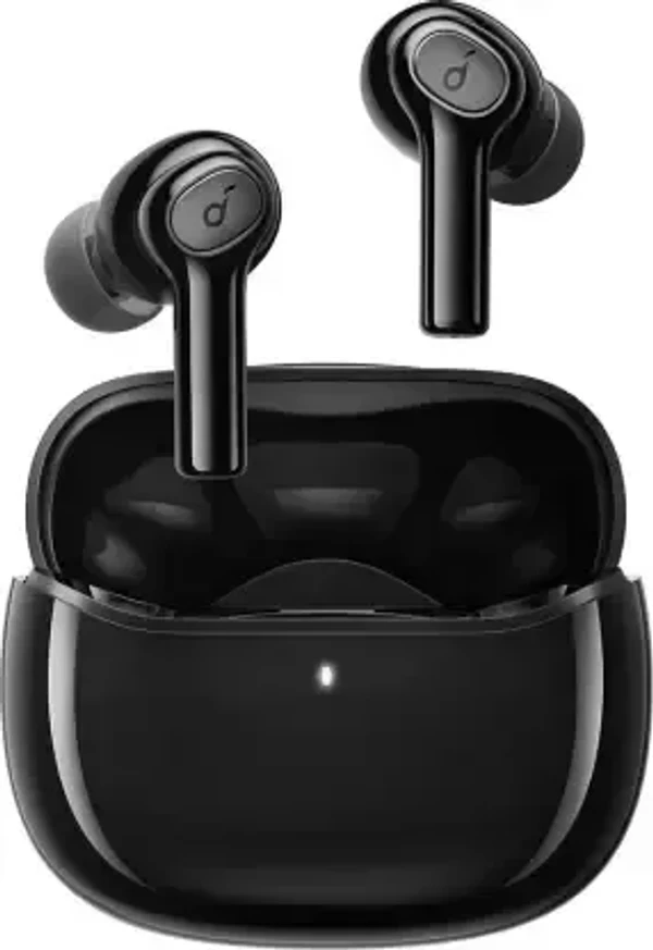Soundcore by Anker R100 Fast charging TWS with 25 hours playtime Bluetooth Headset - Black, 1 Year