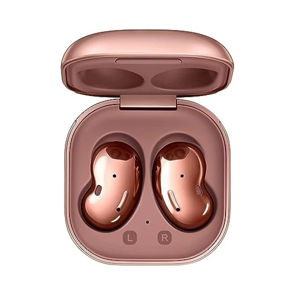 Samsung Galaxy Buds Live Bluetooth Truly Wireless in Ear Earbuds with Mic, Upto 21 Hours Playtime - Black, 1 Year