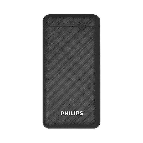 PHILIPS 10000 mAh 10.5 W Fast Charging Power Bank - Black