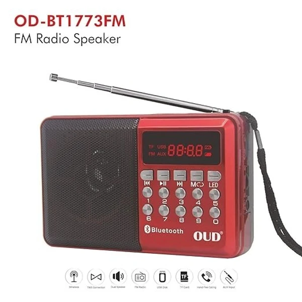 OUD Mr.Radio Portable Bluetooth Speaker