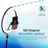 12 inch LED Selfie Ring Light with 3 Color Modes Lighting for Mobile Phones & Camera, YouTube|Photo-Shoot|Video Shoot|Live Stream