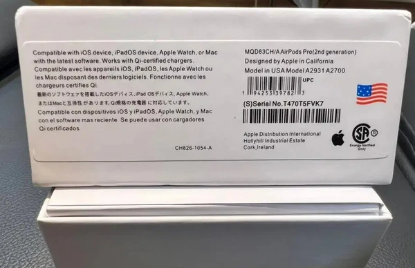 Airpods Pro 2nd Gen (USA) - White, 6 Month