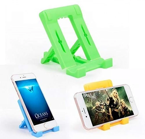 Stand for Mobile and Tablet (Adjustable) Pack Of 5 - Multi