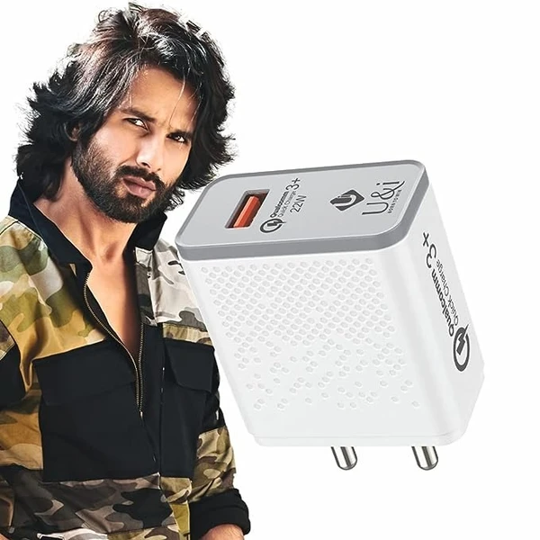 U&I 22W Alien Fast Charger Type - C - White