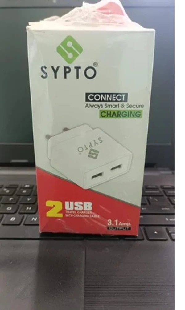 Sypto 3.4A Micro USB 2 Fast Charger