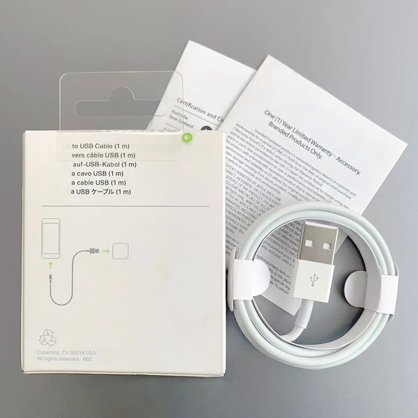 Apple Iphone USB to Lightning Cable - White