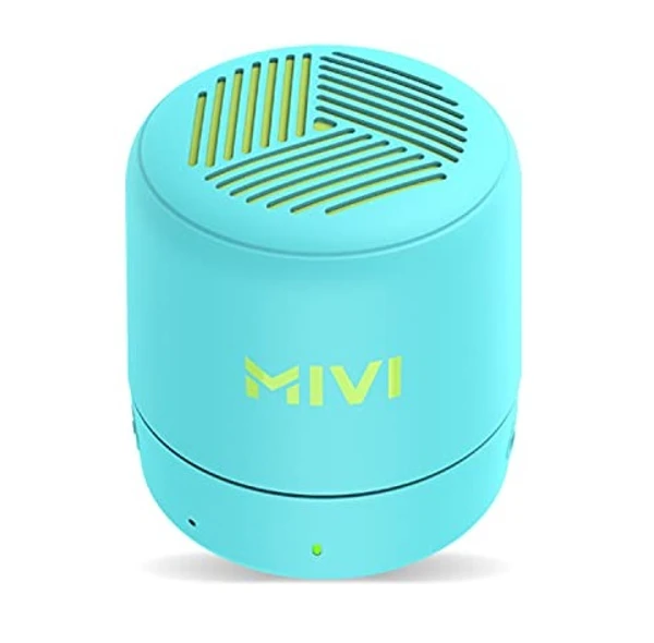 Mivi Play 5 W Portable Bluetooth Speaker - 1 Year Brand Warranty, Bright Turquoise