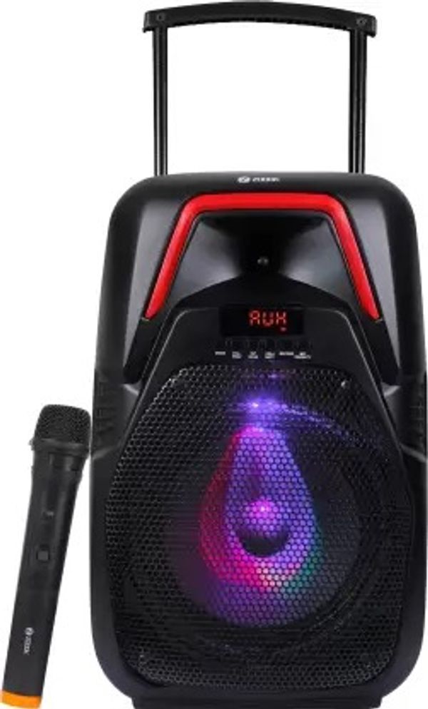 Zoook ZK-Thunder Storm 80 W Bluetooth Trolly Party Speaker  (Black, Stereo Channel) - Black