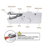 Handy Stitch Sewing Handheld Cordless Portable Sewing Machine for Home Mini Silai
