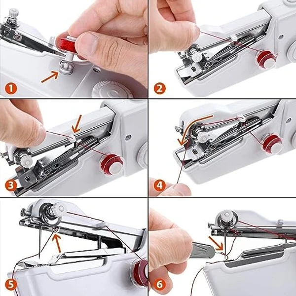 Handy Stitch Sewing Handheld Cordless Portable Sewing Machine for Home Mini Silai