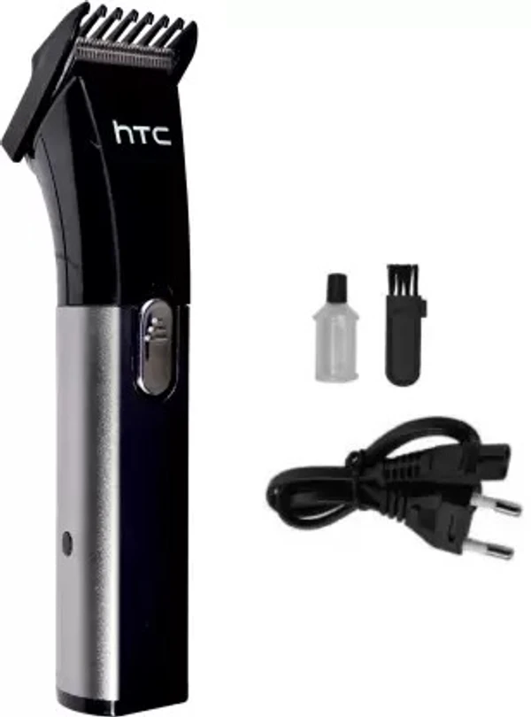HTC 1107B Trimmer 45 min Runtime 4 Length Settings  (Black) - Black