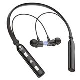 U&I ELECTRO SERIES | UiNB-8262 Bluetooth Neckband With Magnetic On/Off Function - Black, 6 Month