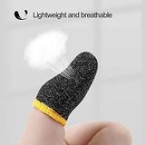 Anti-Slip Thumb Sleeve, Slip-Proof Sweat-Proof Professional Touch Screen Thumbs Finger Sleeve (Pack Of 2) - Multi