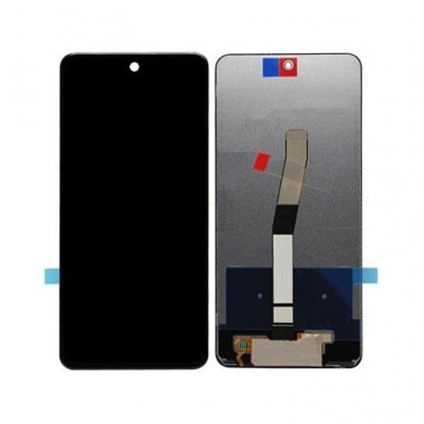 LCD with Touch Screen for Xiaomi Redmi Note 9Pro/9 Pro Max - (Display glass combo folder) - Black