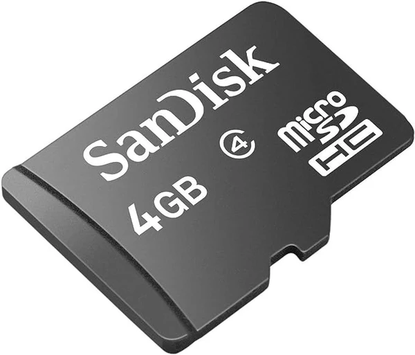 Sandisk 4GB Memory Card - Black