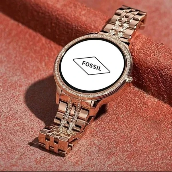 Fossil Gen 9 Smartwatch With Logo - Rose Gold