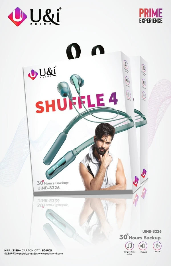 U&I Shuffle 4 Neckband - Assorted, 6 Months