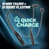 Landmark BH118 Play 3.0, with Fast Charge, 50 Hrs Battery Life, Earphones with Mic Bluetooth Headset - Assorted, 6 Months