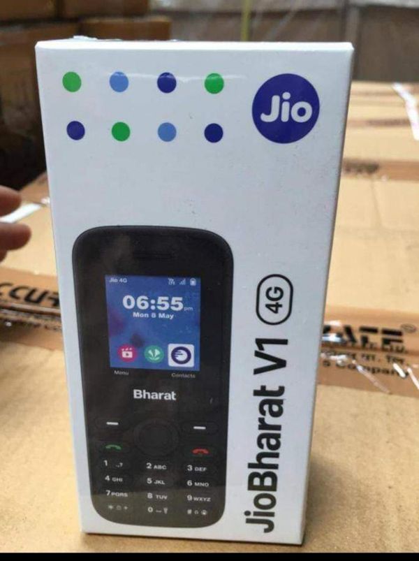 Jio Bharat V1 4G - Black