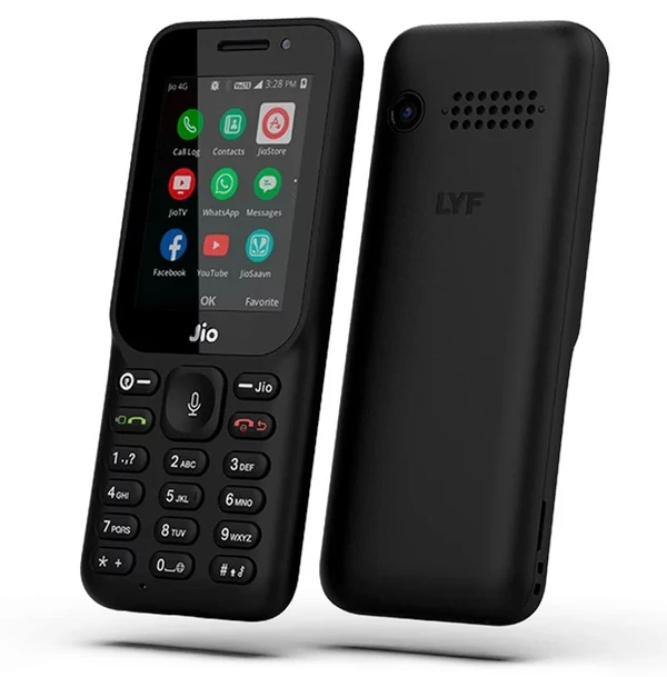 Jio F320 Keypad Phone - Black