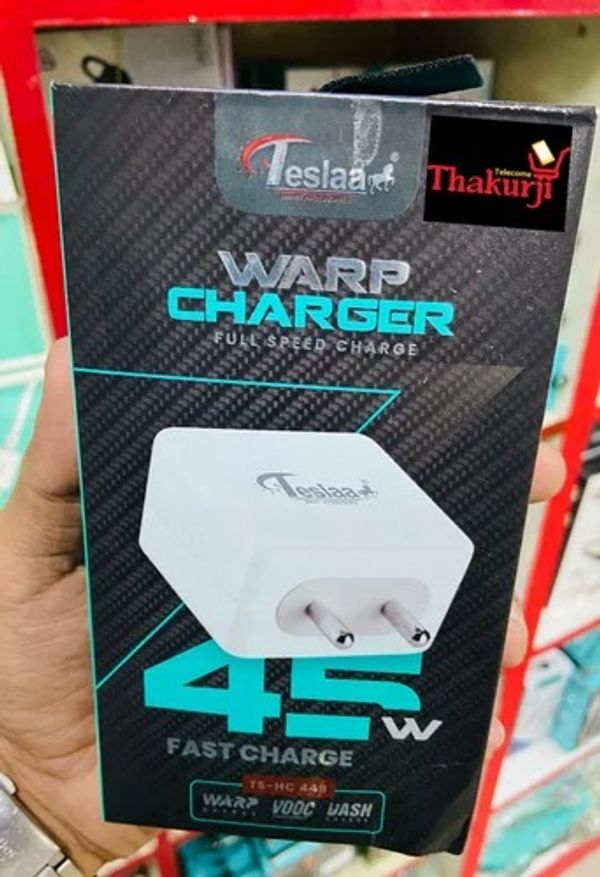 Teslaa 45W (Warp,VOOC,DASH) All In One Charger