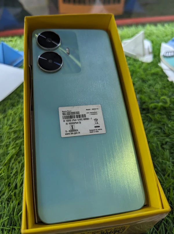 Realme C55 (4GB/64GB) - In 7 Month Brand Warranty. - Robins Egg Blue