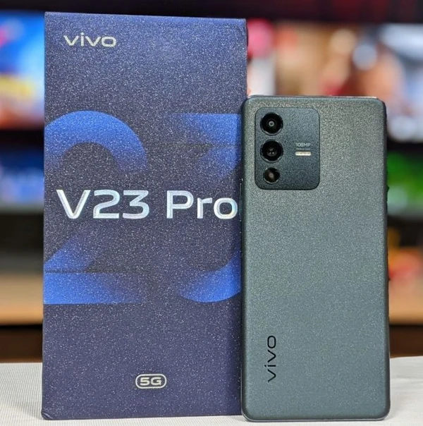 Vivo V23 Pro 5G 8GB/128GB (Without Box) - Black