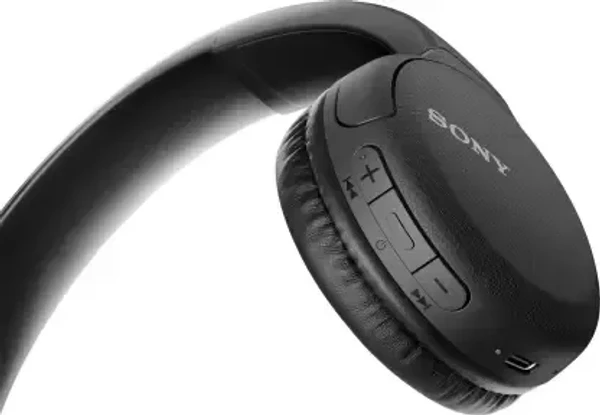 SONY WH-CH510 with 35 Hrs of Battery life, Google Assistant enabled Bluetooth Headset  (On the Ear) - Black