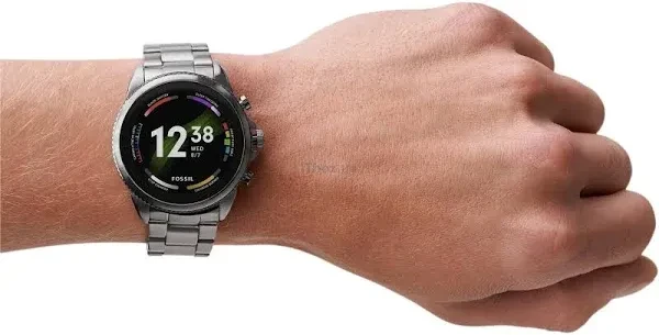 Fossil Gen 6 Smartwatch With Logo - Gun Metal