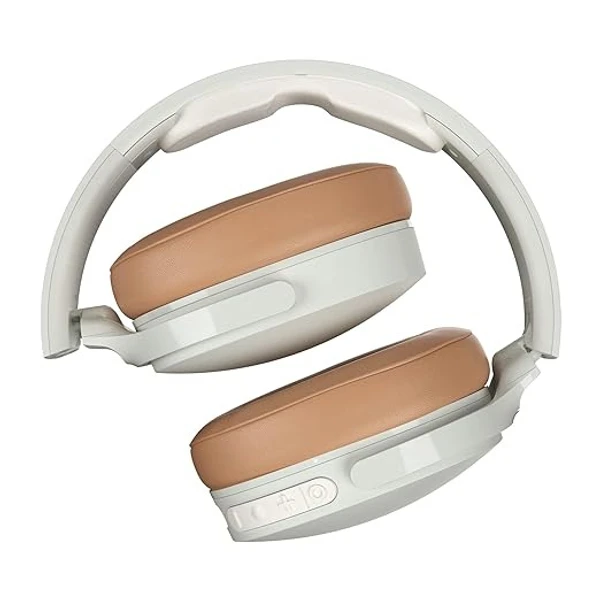 Skullcandy Hesh Active Noise Cancellation Wireless Over-Ear Headphone with Up to 22 Hours of Battery, Rapid Charge (10 min = 3 hrs), Built-in Tile Finding Technology - White
