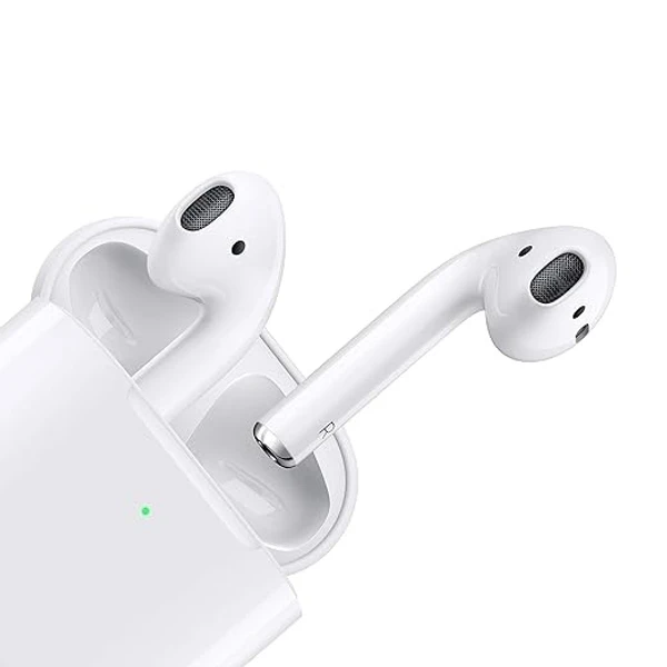 Apple AirPods with Wireless Charging Case (Open Box) - White, 1 Year