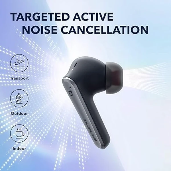 Soundcore Anker Liberty Air 2 Pro True Wireless Earbuds, Targeted Active Noise Cancelling, PureNote Technology, LDAC, 6 Mics for Calls, 26H Playtime, HearID Personalized EQ, Wireless Charging - White