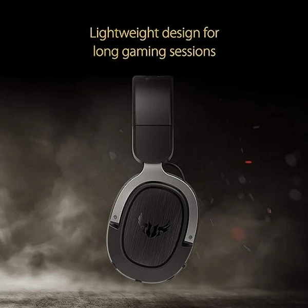 ASUS TUF GAMING H3 GUN METAL Wired Gaming Headset - Black